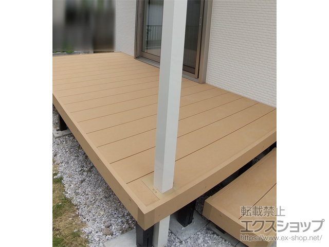 神奈川県横浜市ののウッドデッキ リウッドデッキ 200 施工例