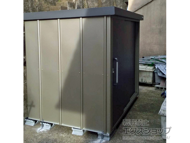 長崎県平戸市のの物置・屋外倉庫 エスケーエイト SK8-100 一般型 2200×1600×1940 SK8-100-GK 施工例