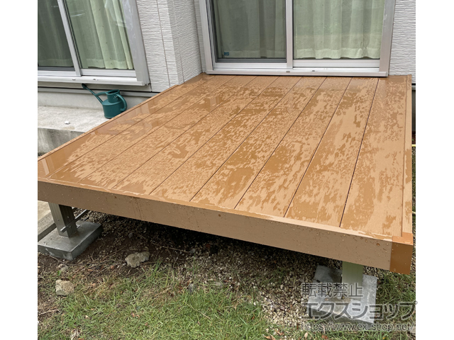 東京都西東京市ののウッドデッキ マージウッドデッキ 施工例