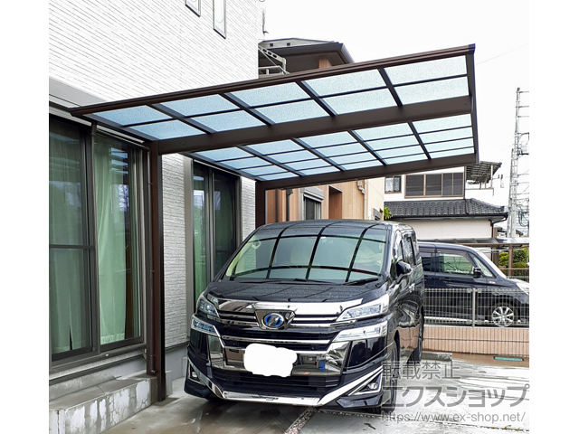 埼玉県川越市ののカーポート エフルージュグラン　積雪〜20cm対応 施工例