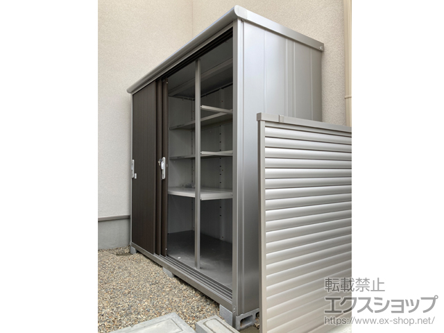 兵庫県神戸市のの物置・屋外倉庫 エスモ 一般型 2100×900×1959（ESE-2109A） ESE-2109A-DW 施工例