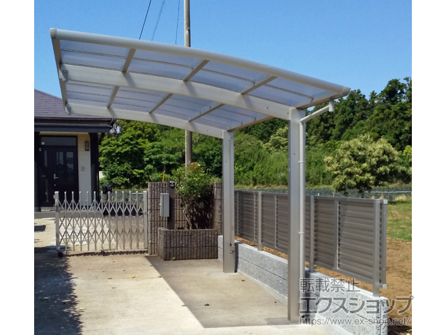 茨城県鹿嶋市ののカーポート レイナポートグラン　積雪〜20cm対応 施工例