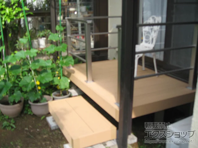 千葉県四街道市のYKKAPのウッドデッキ リウッドデッキ 200 施工例