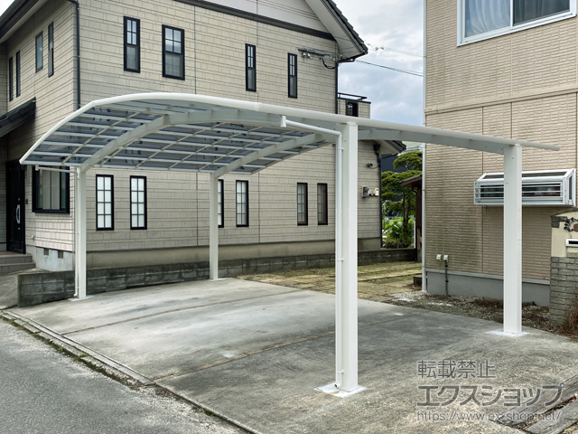 佐賀県佐賀市ののカーポート レイナトリプルポートグラン　積雪〜20cm対応 施工例