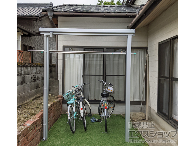 香川県仲多度郡多度津町ののテラス屋根 ソラリア F型 テラスタイプ 単体 積雪〜20cm対応 施工例