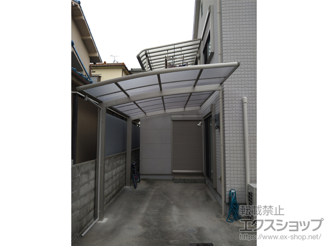 大阪府寝屋川市ののカーポート レイナポートグラン　積雪〜20cm対応 施工例