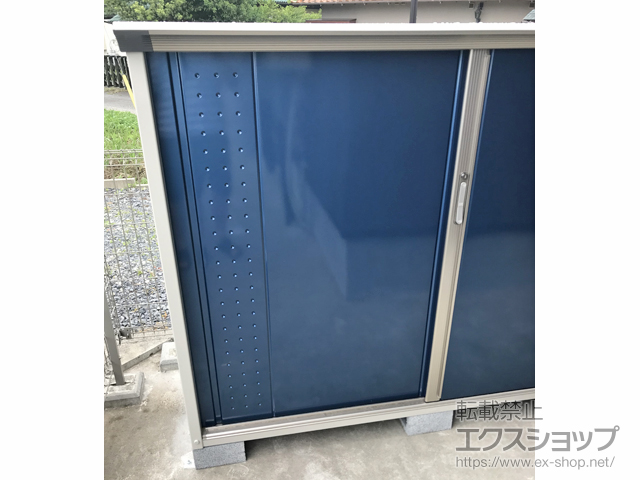 千葉県いすみ市のの物置・屋外倉庫 グランプレステージジャンプ 1879×650×1400 GP-196C-F-DB 施工例