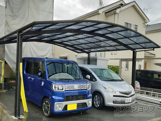 兵庫県加古川市ののカーポート レイナツインポートグラン　積雪〜20cm対応 施工例