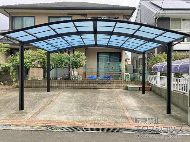 大分県大分市ののカーポート レイナツインポートグラン　積雪〜20cm対応 施工例