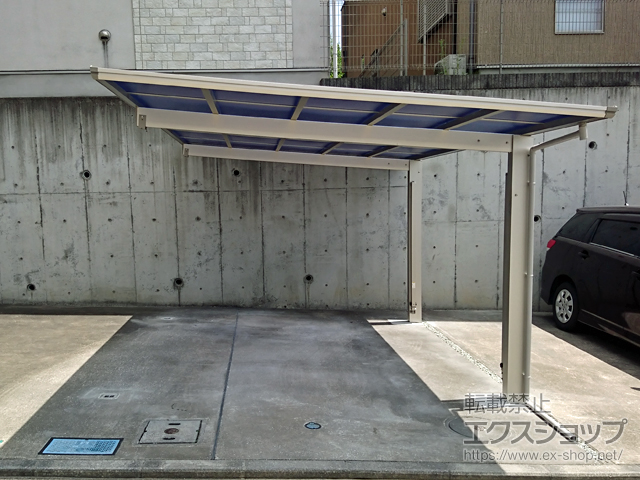 神奈川県川崎市ののカーポート エフルージュグラン　積雪〜20cm対応 施工例