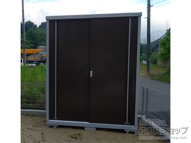 宮城県柴田郡柴田町のの物置・屋外倉庫 シンプリー 一般型 1520×755×1903 MJX-157EP-TB 施工例