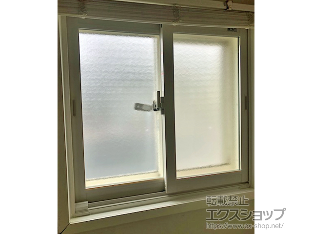 岩手県一関市のの二重窓（内窓） インプラス  引違い窓 浴室仕様 ユニットバス納まり 2枚建 施工例