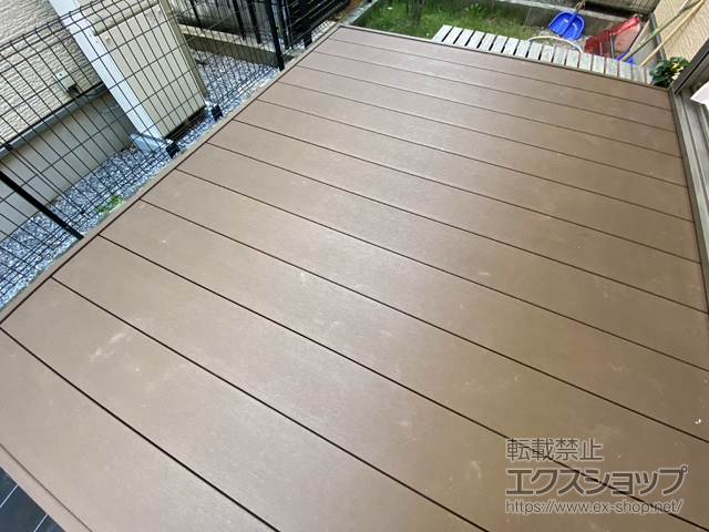 埼玉県春日部市ののウッドデッキ マージウッドデッキ 施工例