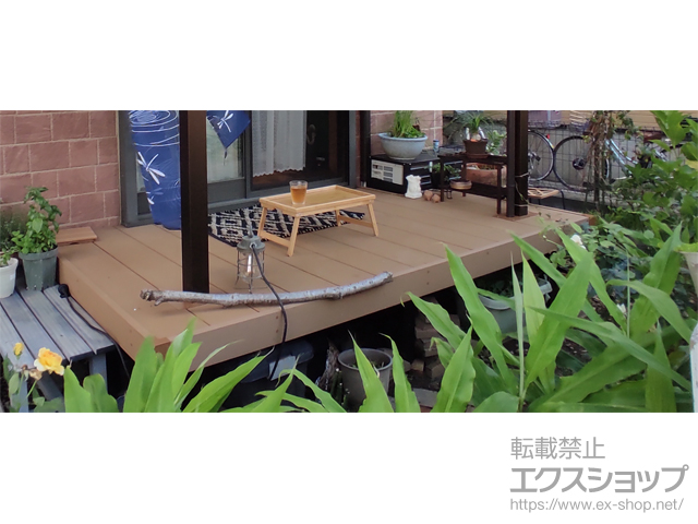 埼玉県所沢市ののウッドデッキ リウッドデッキ 200 施工例