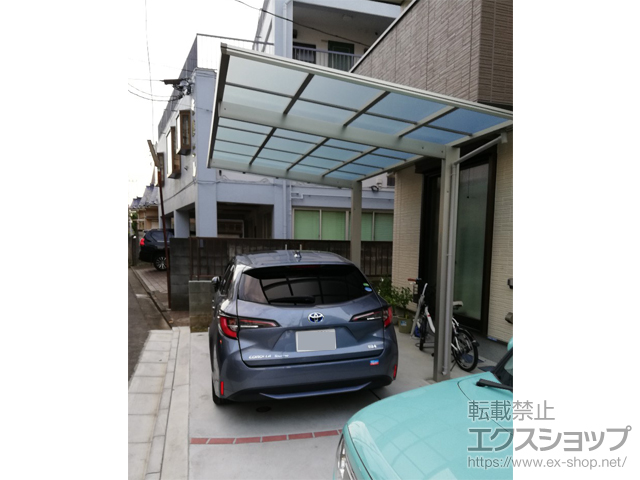 東京都立川市ののカーポート エフルージュグラン　積雪〜20cm対応 施工例