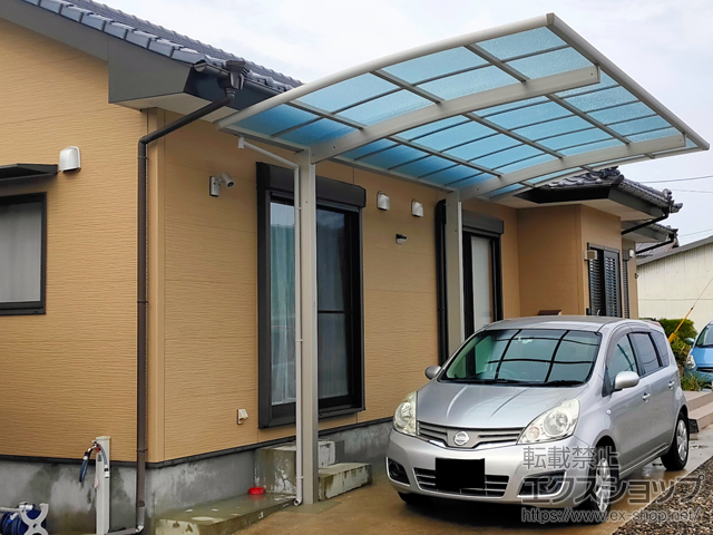 宮崎県延岡市ののカーポート レイナポートグラン　積雪〜20cm対応 施工例