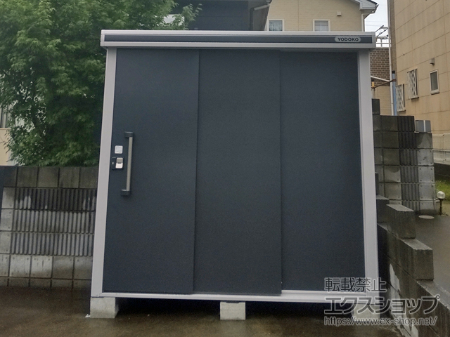 埼玉県川越市のの物置・屋外倉庫 エルモ 一般型 2220×2220×2117 LMD-2222-SM 施工例