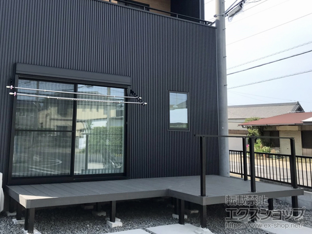 愛知県高浜市ののウッドデッキ リウッドデッキ 200 施工例