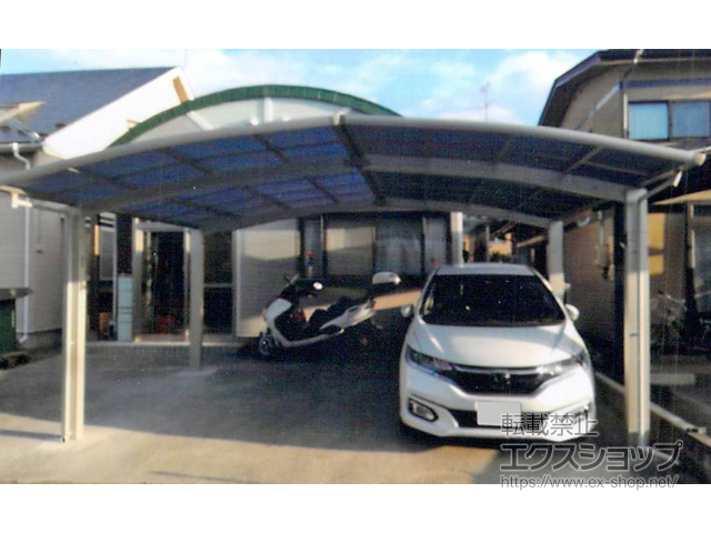 岩手県滝沢市ののカーポート レイナポートグラン　積雪〜20cm対応 施工例