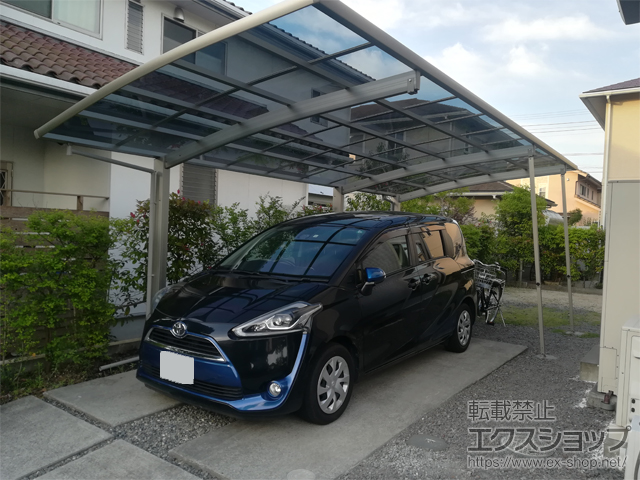 大分県大分市ののカーポート レイナポートグラン 延長　積雪〜20cm対応 施工例