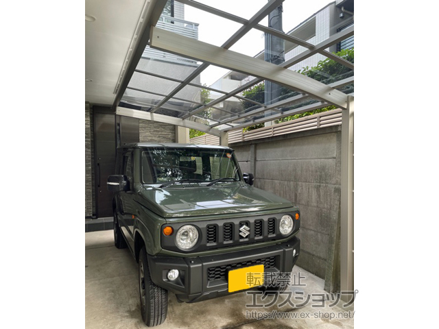 東京都杉並区ののカーポート レイナポートグラン　積雪〜20cm対応 施工例