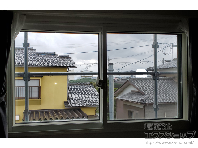 富山県富山市のの二重窓（内窓） プラメイクEII 引違い窓 2枚建 窓タイプ 施工例