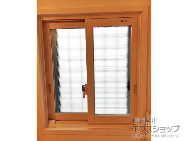 兵庫県伊丹市のの二重窓（内窓） インプラス  引違い窓 浴室仕様 ユニットバス納まり 2枚建 施工例