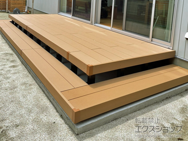 愛知県日進市ののウッドデッキ リウッドデッキ 200 施工例