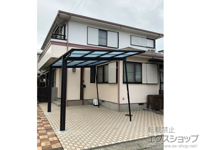 徳島県徳島市ののカーポート エフルージュグラン　積雪〜20cm対応 施工例