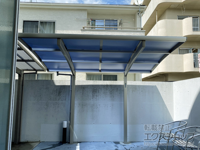 香川県高松市ののサイクルポート・駐輪場 レイナポートグランミニ 積雪〜20cm対応 施工例