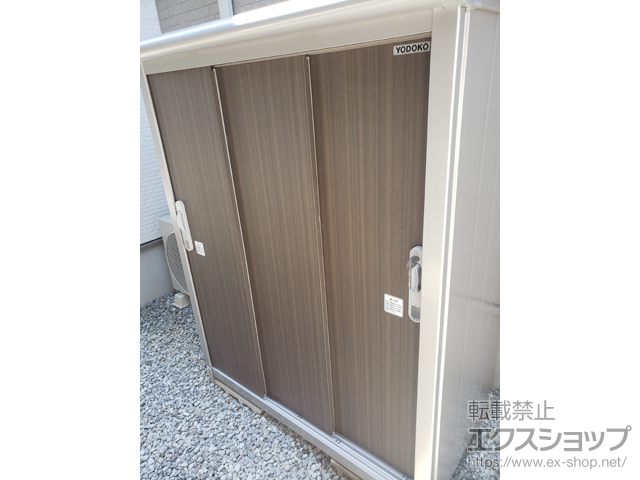 福岡県古賀市のの物置・屋外倉庫 エスモ 一般型 1200×650×1501 ESE-1206E-DW 施工例