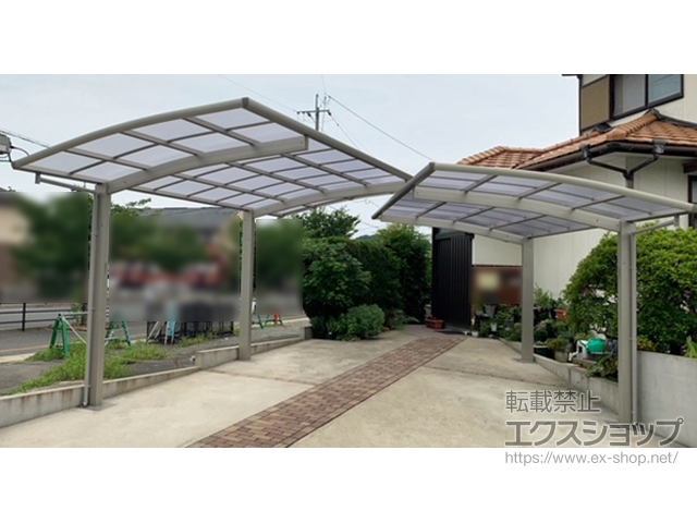 長崎県西彼杵郡時津町ののカーポート レイナポートグラン　積雪〜20cm対応 施工例