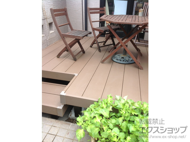東京都杉並区ののウッドデッキ リウッドデッキ 200 施工例