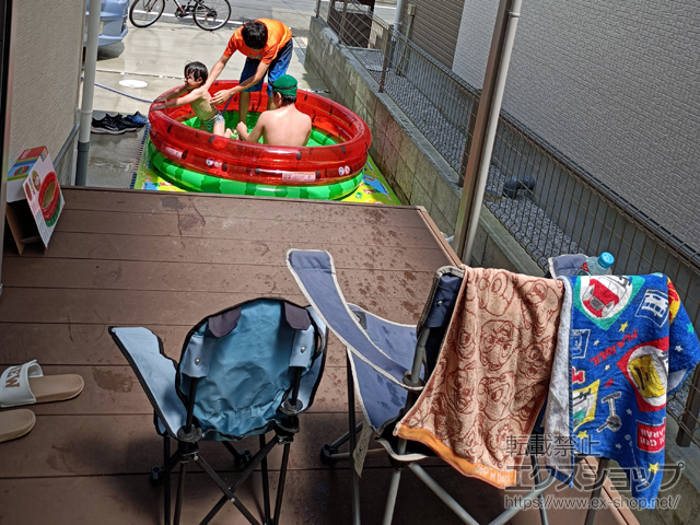 東京都八王子市ののウッドデッキ リウッドデッキ 200 施工例