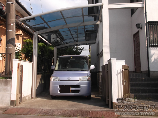茨城県北相馬郡利根町ののカーポート レイナポートグラン　積雪〜20cm対応 施工例