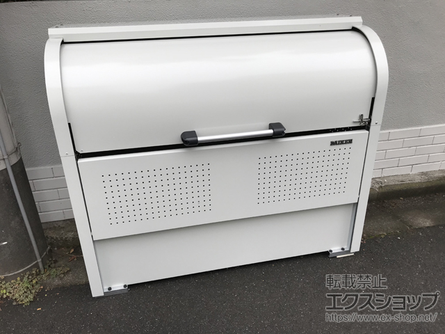 千葉県柏市ののゴミステーション クリーンストッカー CKE-R1305型 （容量600L） 施工例