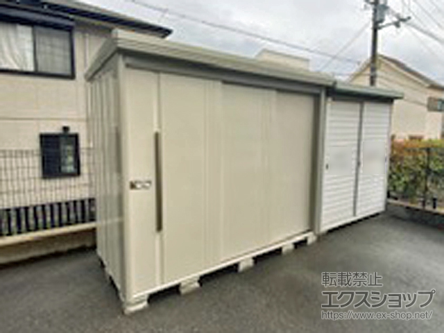 兵庫県神戸市のの物置・屋外倉庫 Mr.ストックマンダンディ 一般型 2532×1222×2110 ND-2512-W 施工例