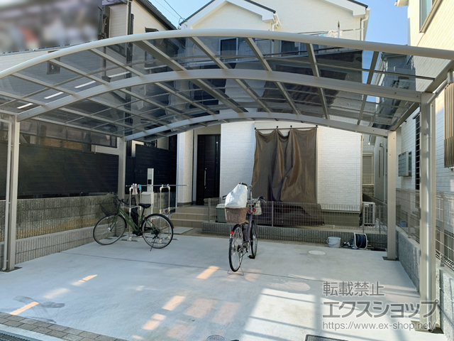 兵庫県伊丹市ののカーポート レイナツインポートグラン　積雪〜20cm対応 施工例