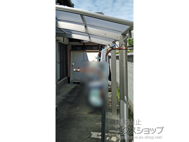 奈良県葛城市ののサイクルポート・駐輪場 プレシオスポート ミニ 積雪〜20cm対応 施工例