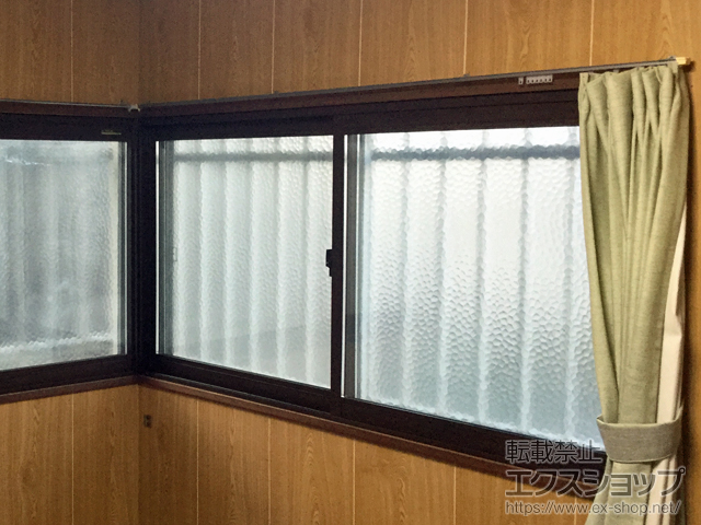 広島県福山市のの二重窓（内窓） プラマードU 引違い窓 2枚建 施工例