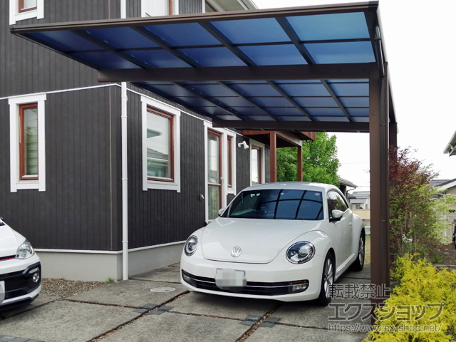 大分県大分市ののカーポート エフルージュグラン　積雪〜20cm対応 施工例
