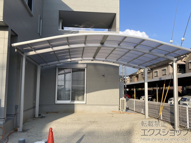 奈良県天理市ののカーポート レイナツインポートグラン　積雪〜20cm対応 施工例