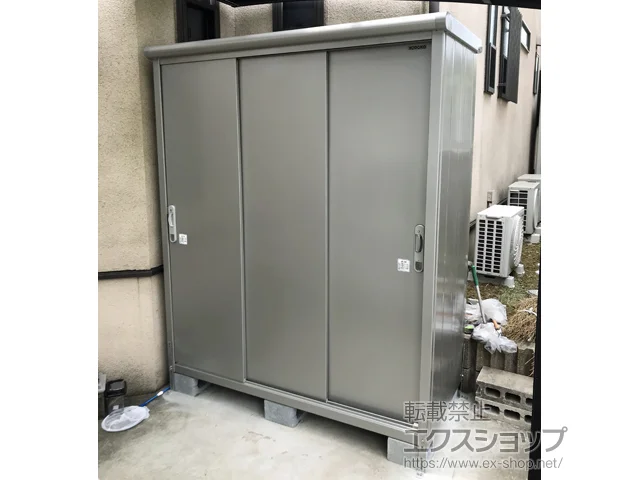 千葉県千葉市のヨドコウの物置・収納・屋外倉庫 エスモ 一般型 1650×750×1959（ESE-1607A） ESE-1607A-SS 施工例