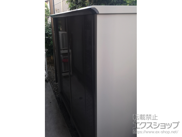 東京都杉並区のの物置・屋外倉庫 グランプレステージジャンプ 1879×900×1900（GP-199AF） GP-199AF-CB 施工例