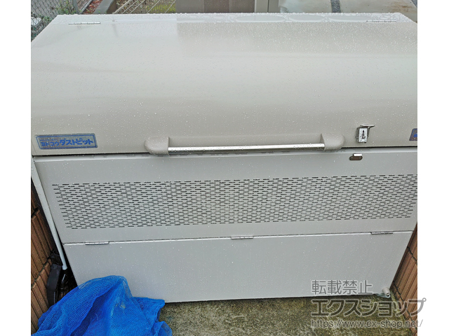 埼玉県北本市ののゴミステーション ダストピット Uタイプ DPUB-500 500L 施工例