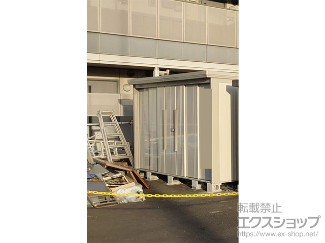 東京都町田市のの物置・屋外倉庫 Mr.ストックマンダンディ 一般型 3600×2290×2110 ND-3622-W 施工例