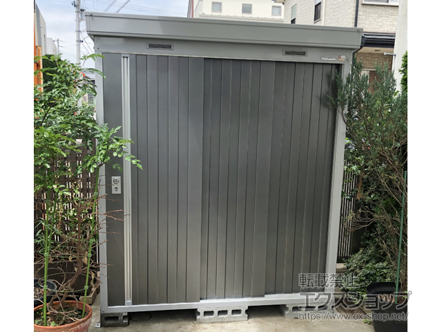 徳島県徳島市のの物置・屋外倉庫 ネクスタ 一般型 1790×950×2075 NXN-17S-PG 施工例