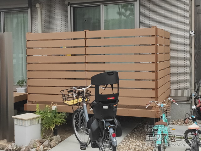 大阪府高槻市ののウッドデッキ マージウッドデッキ 施工例