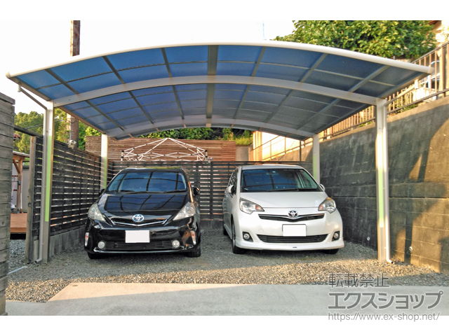 福岡県福岡市ののカーポート レイナツインポートグラン　積雪〜20cm対応 施工例