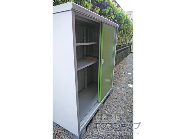 神奈川県横浜市のの物置・屋外倉庫 シンプリー 一般型 1520×615×1603 MJX-156D-P-LG 施工例